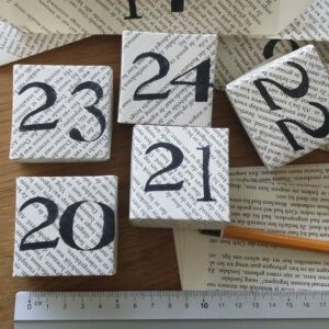 Boek doosjes adventkalender